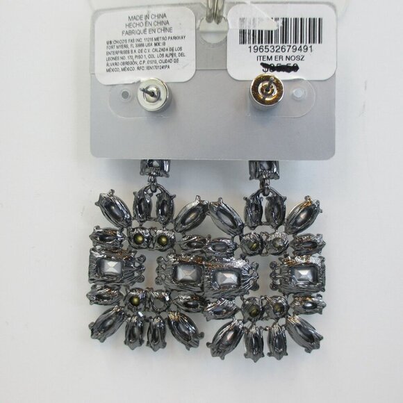 Chico's Glitz Drop Crystal Cocktail Earrings $43 - Picture 4 of 4